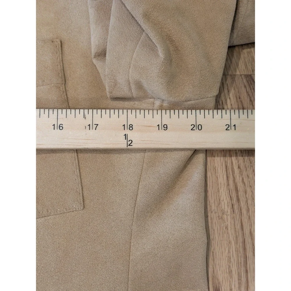 Vtg 70s LeBaron UltraSuede Sport Coat Blazer 40 ACWA Union Made Golden Beau